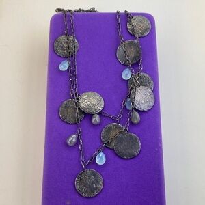 💛 Classic Stella & Dot Riviera Coin Necklace